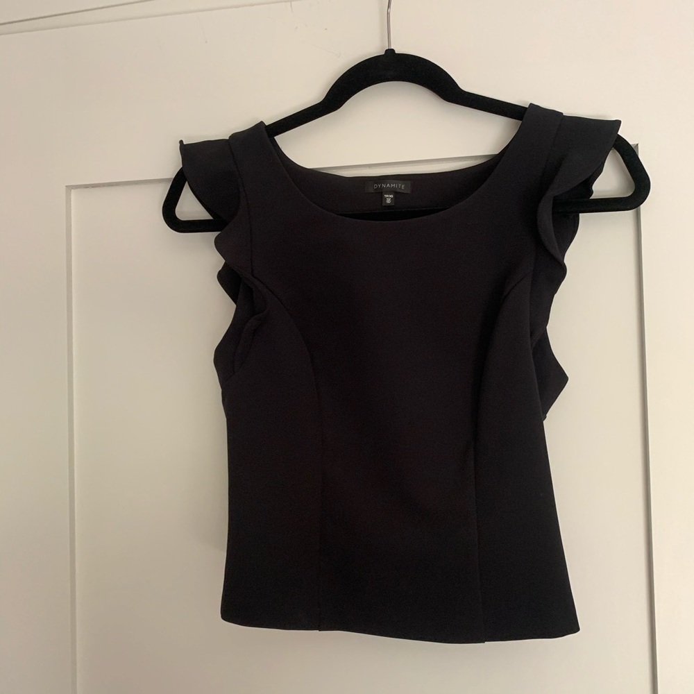 Dynamite Ruffled Blouse - Picture 3 of 7